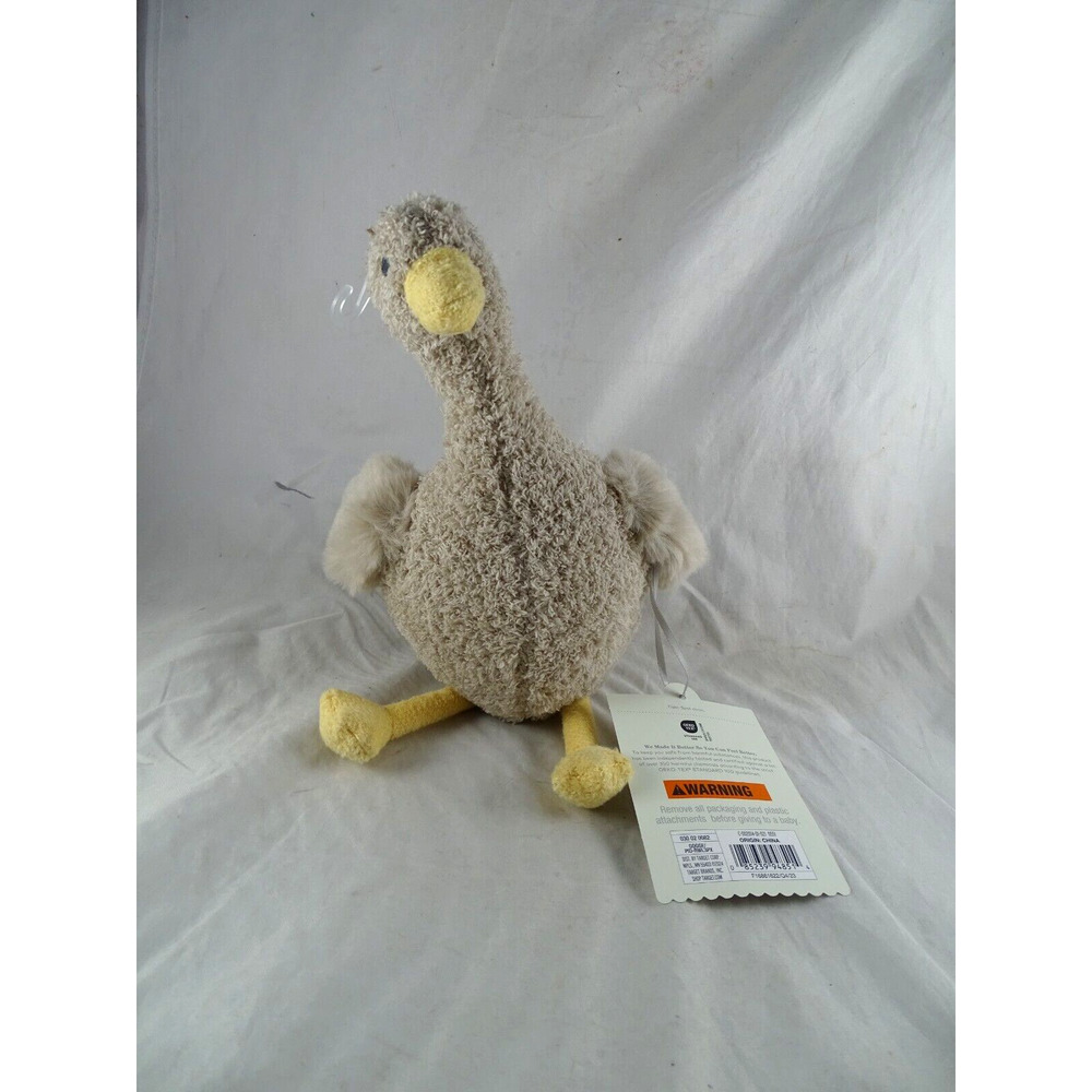 New Rare 8482 Cloud Island Grey Goose Baby Plush Plushie Beige Baby Gift duck